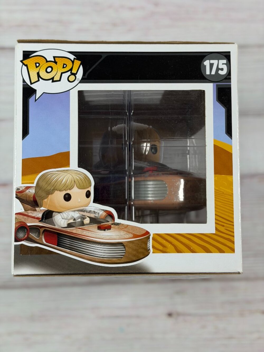Funko Pop! Star Wars Luke Skywalker with Speeder #175 Smuggler’s Bounty Exclusiv - Picture 2 of 7